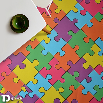 کف پوش رول دکور فلور کد 533A