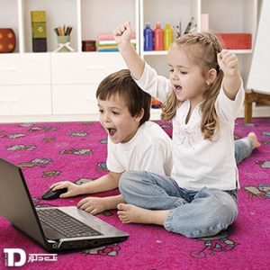 موکت ظریف مصور مدل کیتی