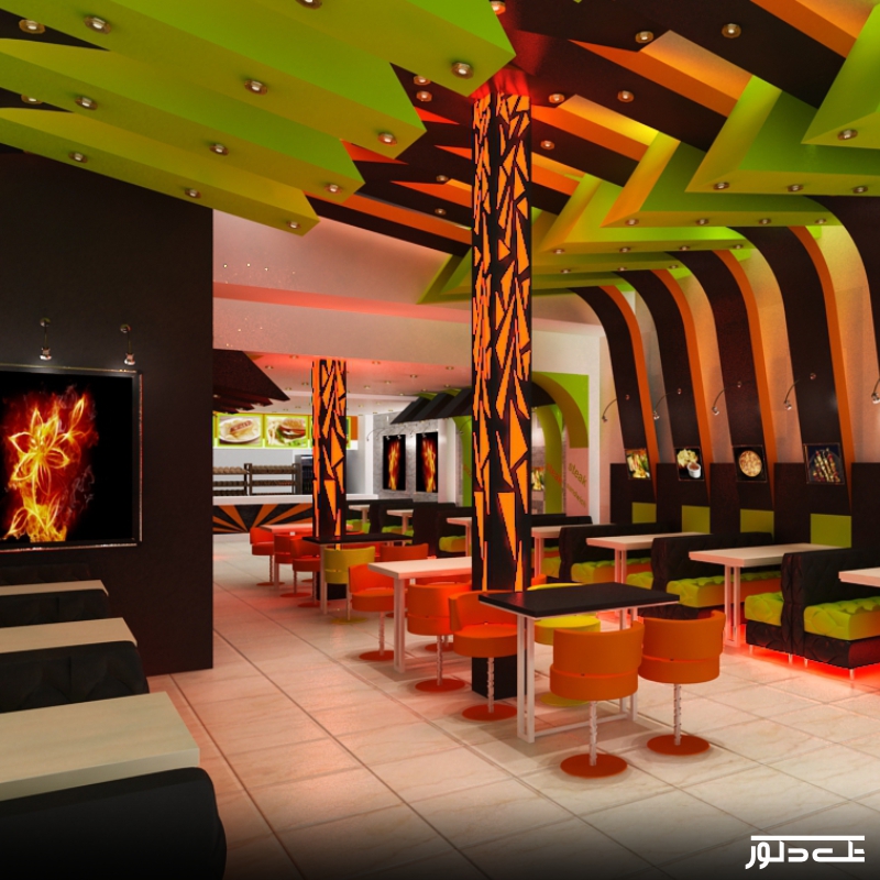 طراحی-رستوران-هات-1