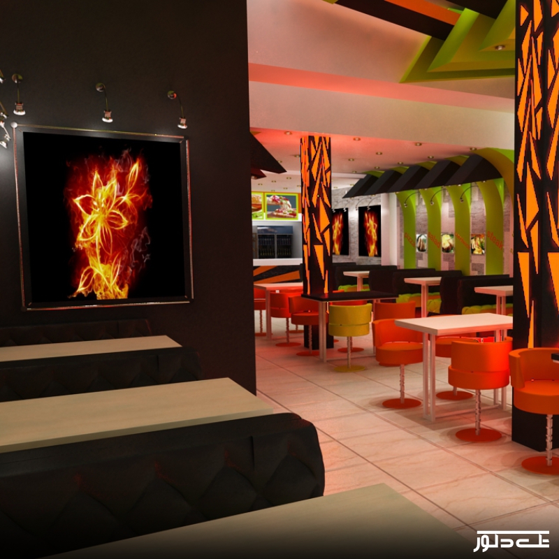 طراحی-رستوران-هات-3