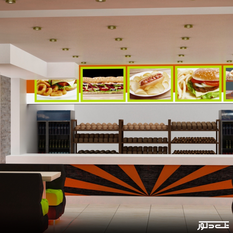 طراحی-رستوران-هات-4